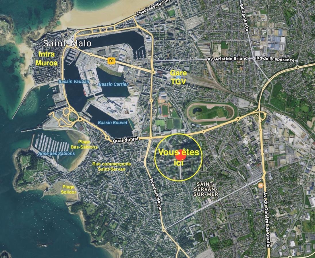 Apartment Joli 2 Pieces Renove Au Calme A Saint-malo/quartier Servan *